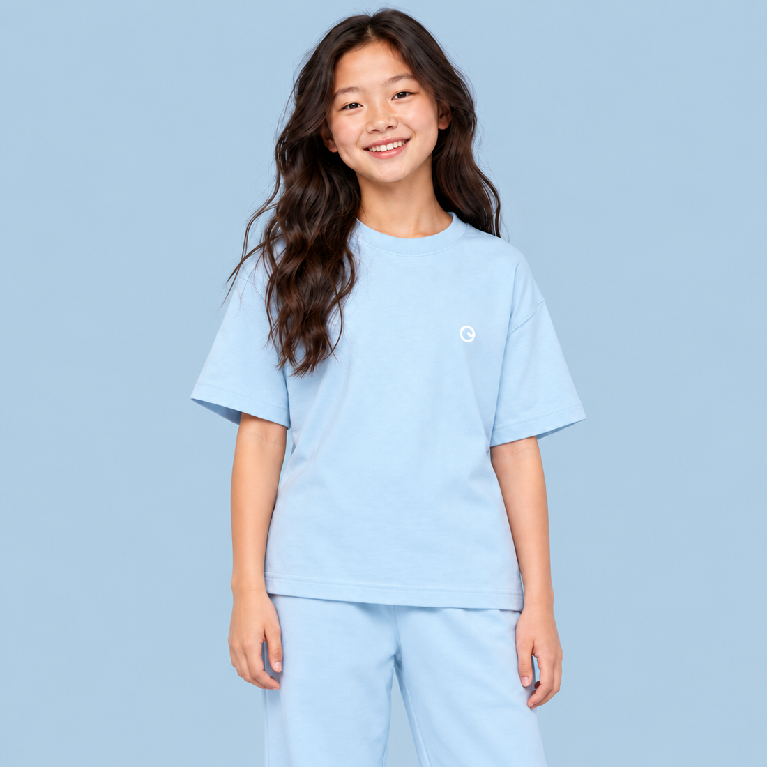 Kid’s Solid Crewneck T-Shirt