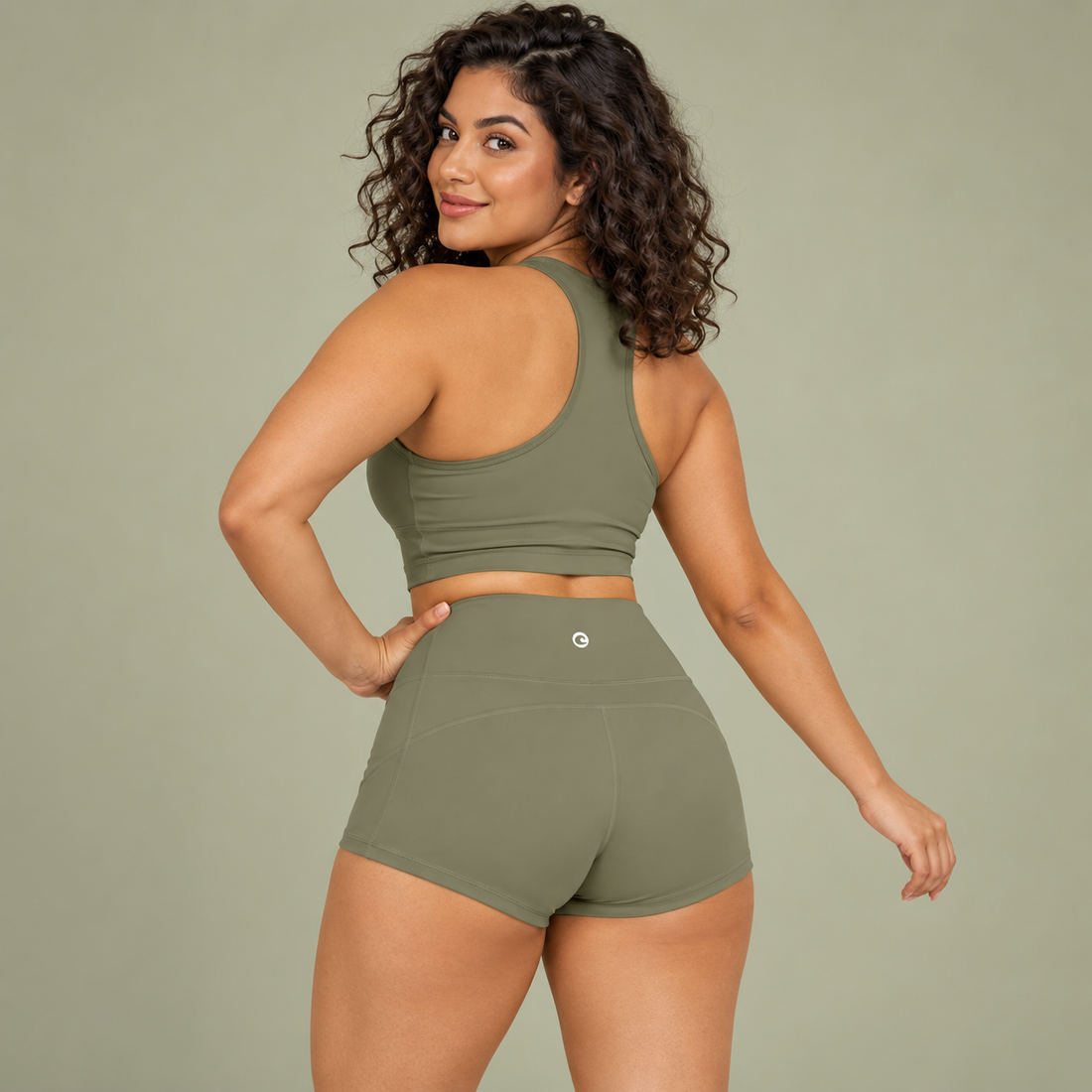 Women’s High-Waist Yoga Shorts