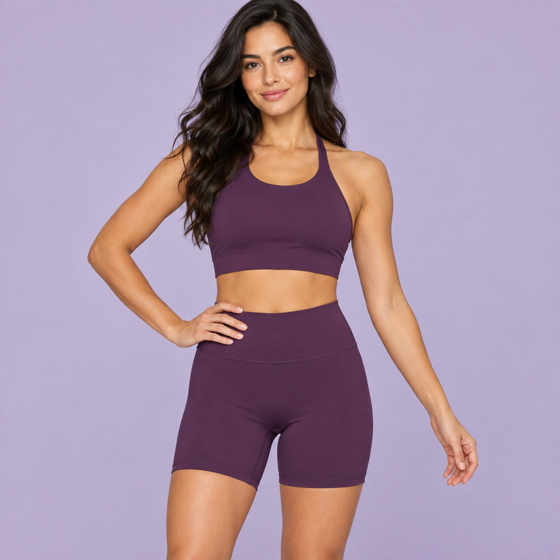 Women’s High Waisted Yoga Biker Shorts