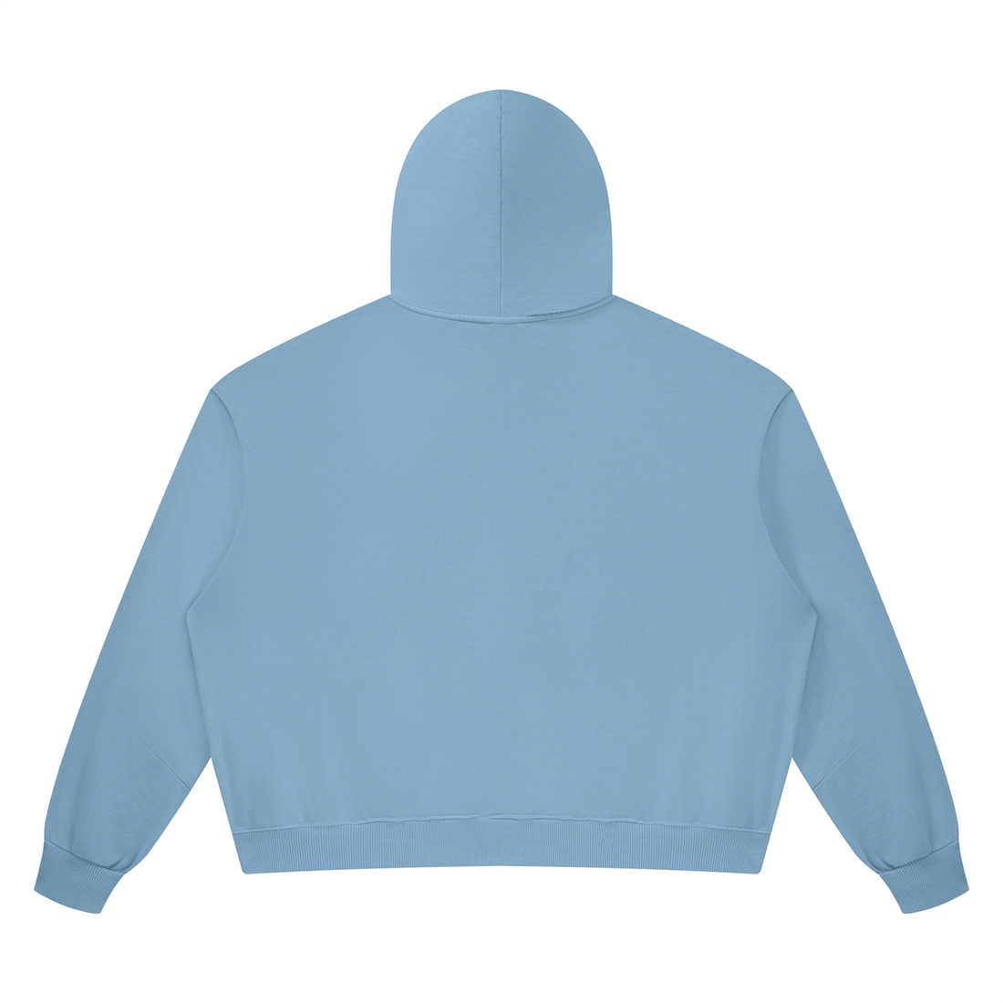 Unisex Vintage Wash Boxy Full Zip Hoodie