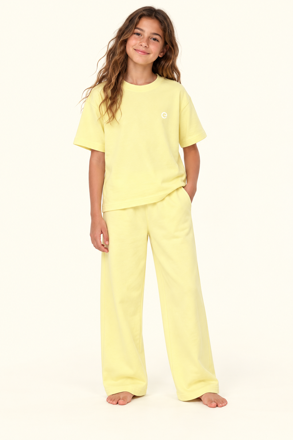 Kid’s Solid Crewneck T-Shirt
