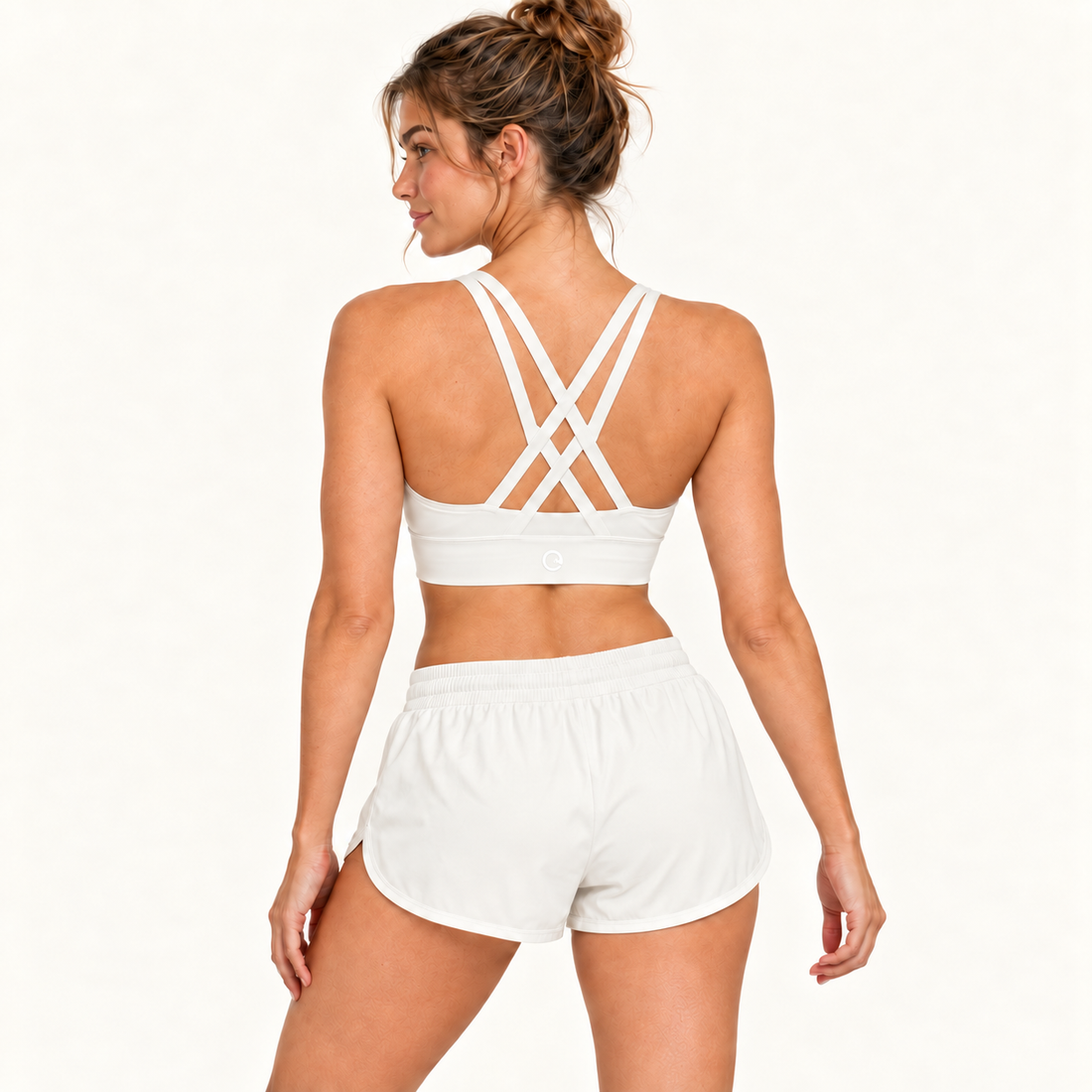 Strappy Criss-Cross Sports Bra