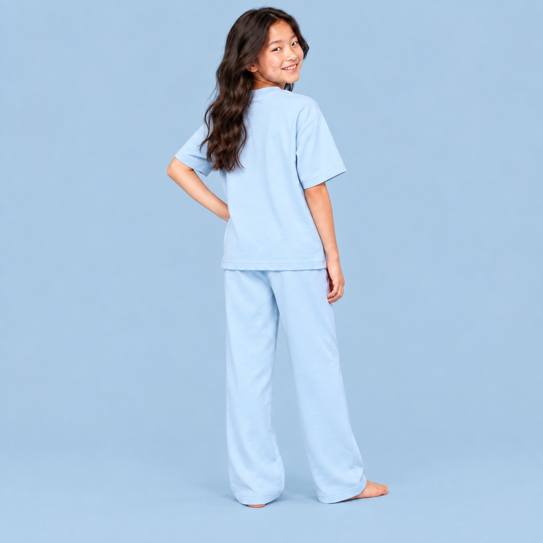 Kid’s Solid Crewneck T-Shirt