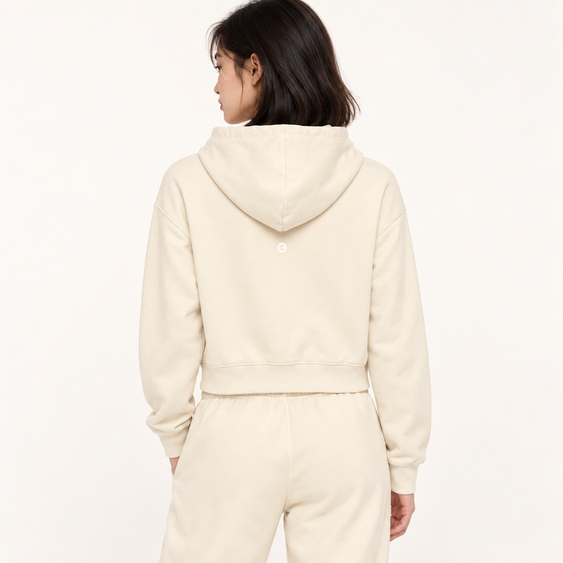 Women’s Crop Drop Shoulder Hoodie