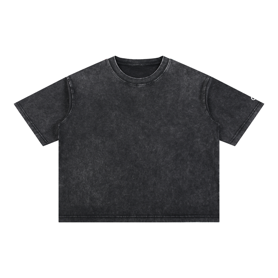 Mineral Wash Boxy Cotton T-Shirt
