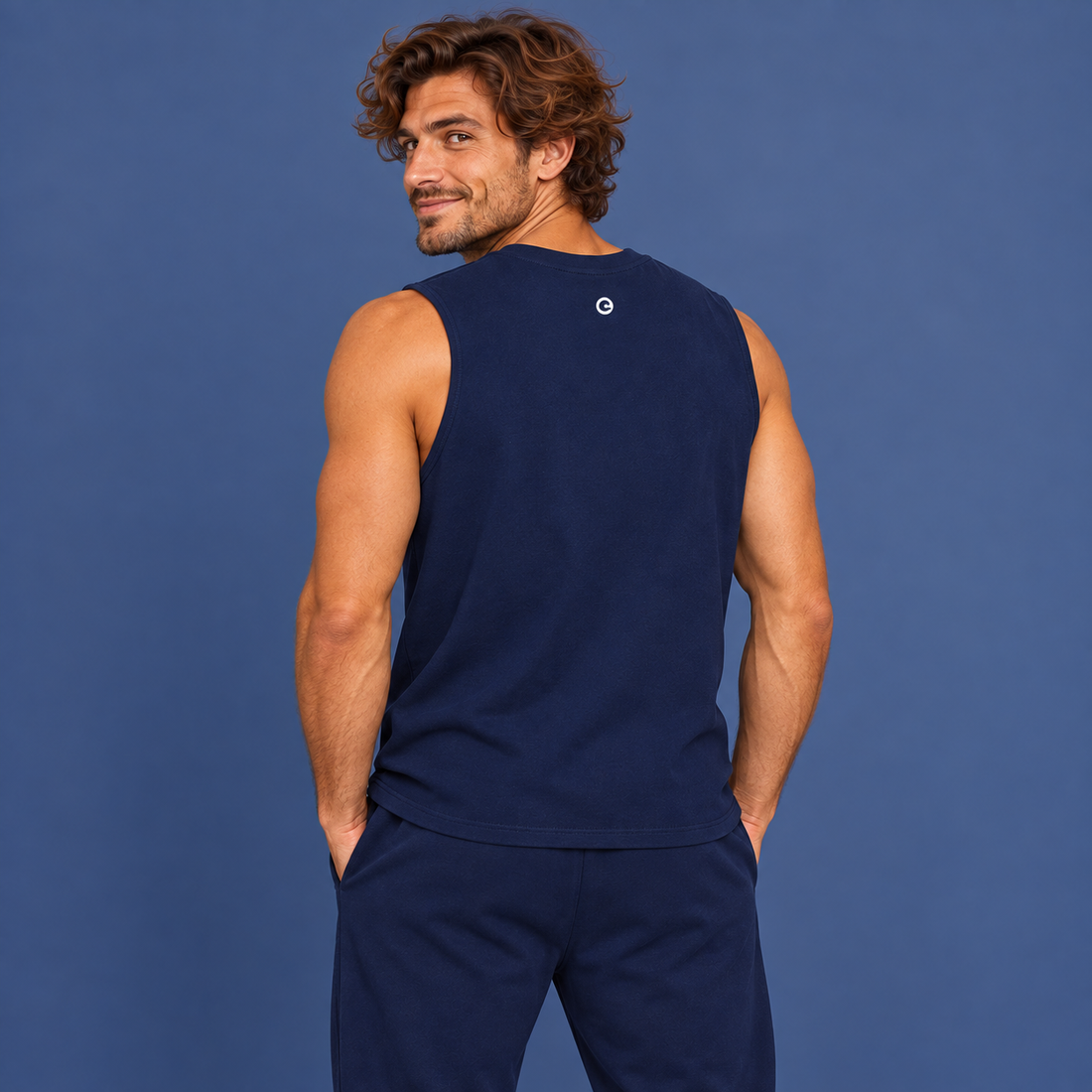 Men’s Oversized Cotton Tank Top