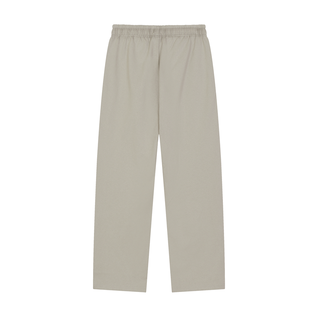 Solid Color Straight-Leg Sweatpants