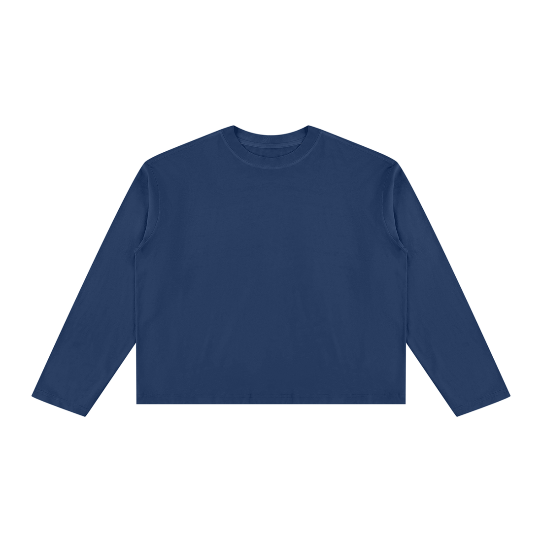 Unisex Vintage Wash Long Sleeve Boxy T-Shirt