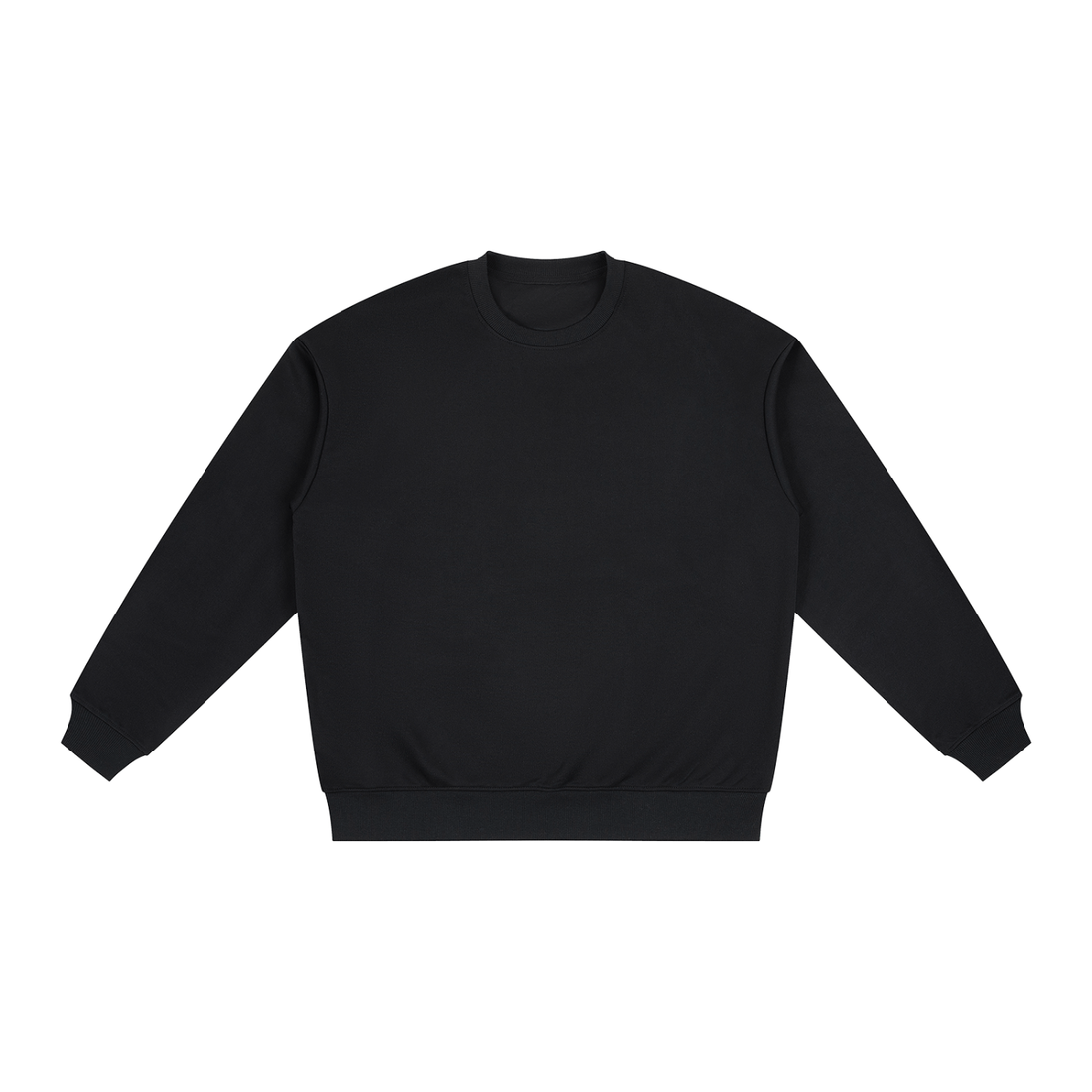 Oversized Drop Shoulder Crewneck Sweatshirt
