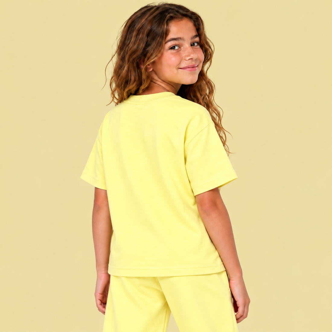 Kid’s Solid Crewneck T-Shirt