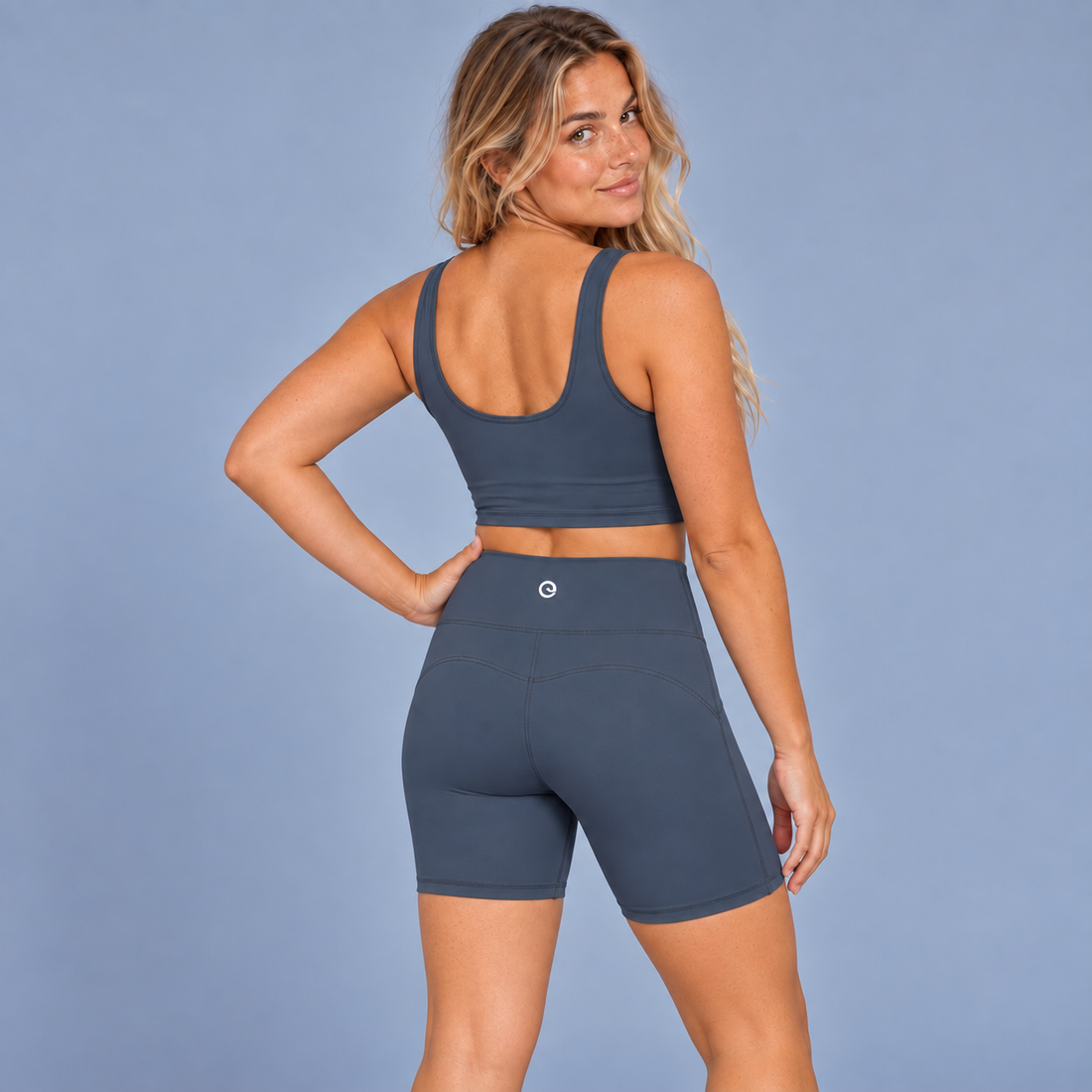 Women’s Lycra High Waisted Yoga Shorts