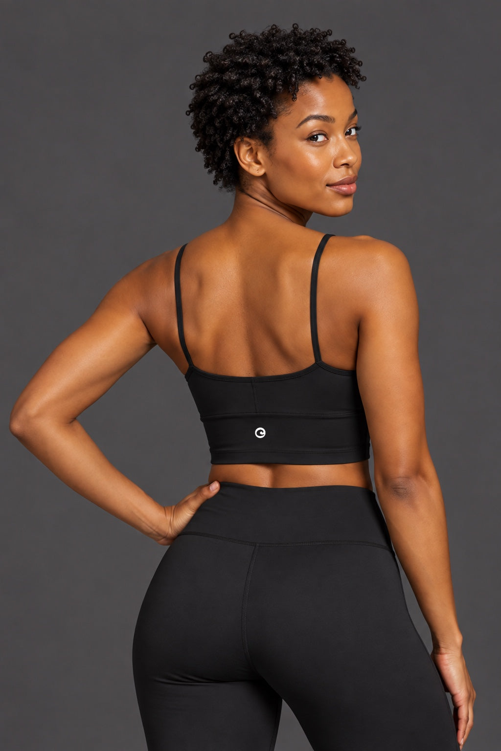 Spaghetti Strap Yoga Sports Bra