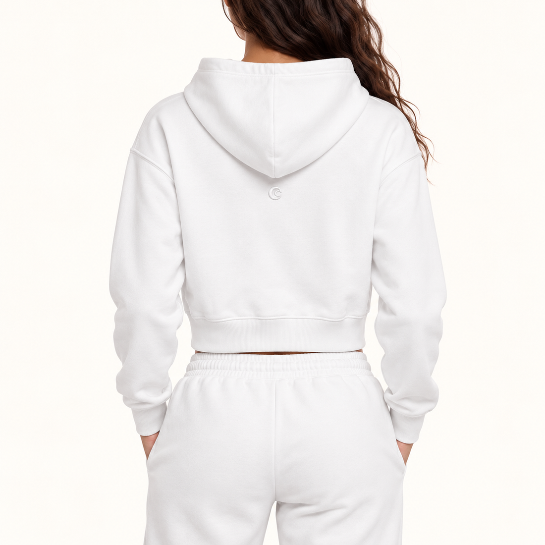 Women’s Crop Drop Shoulder Hoodie