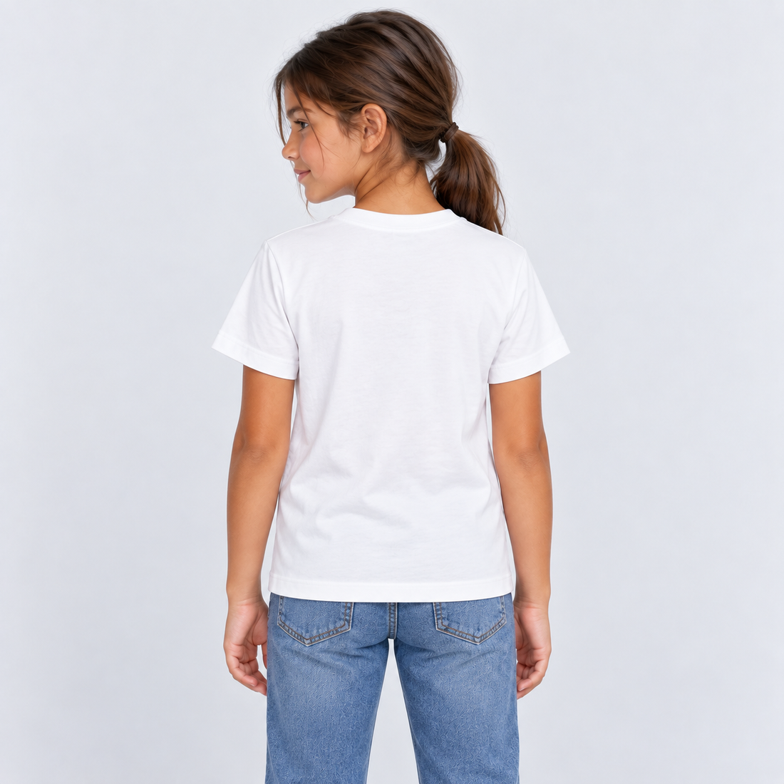 Kid’s Solid Crewneck T-Shirt