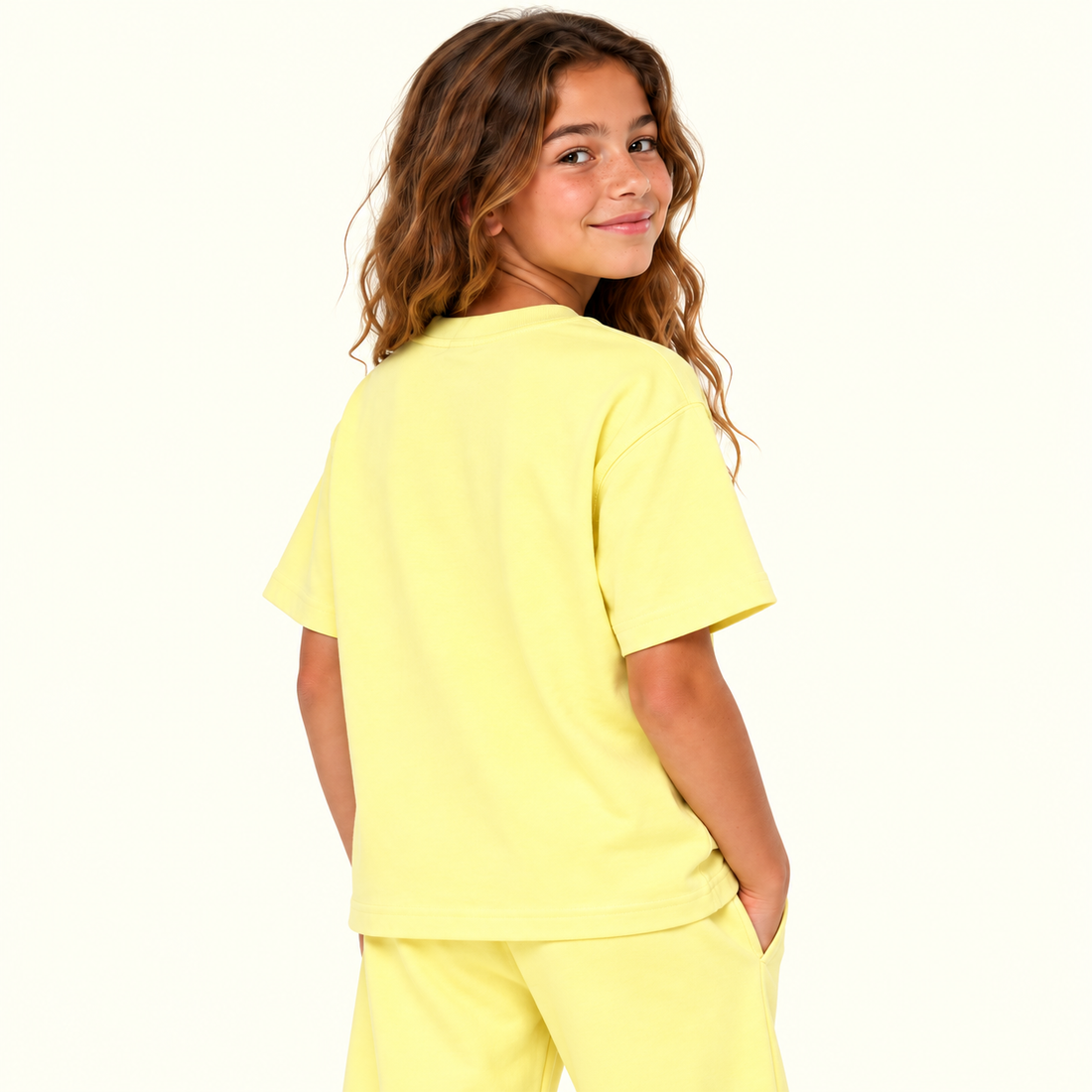 Kid’s Solid Crewneck T-Shirt