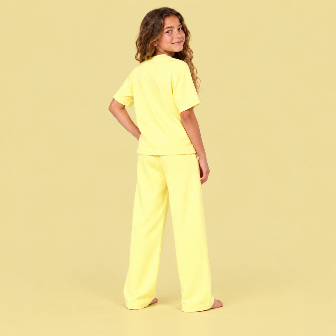 Kid’s Solid Crewneck T-Shirt