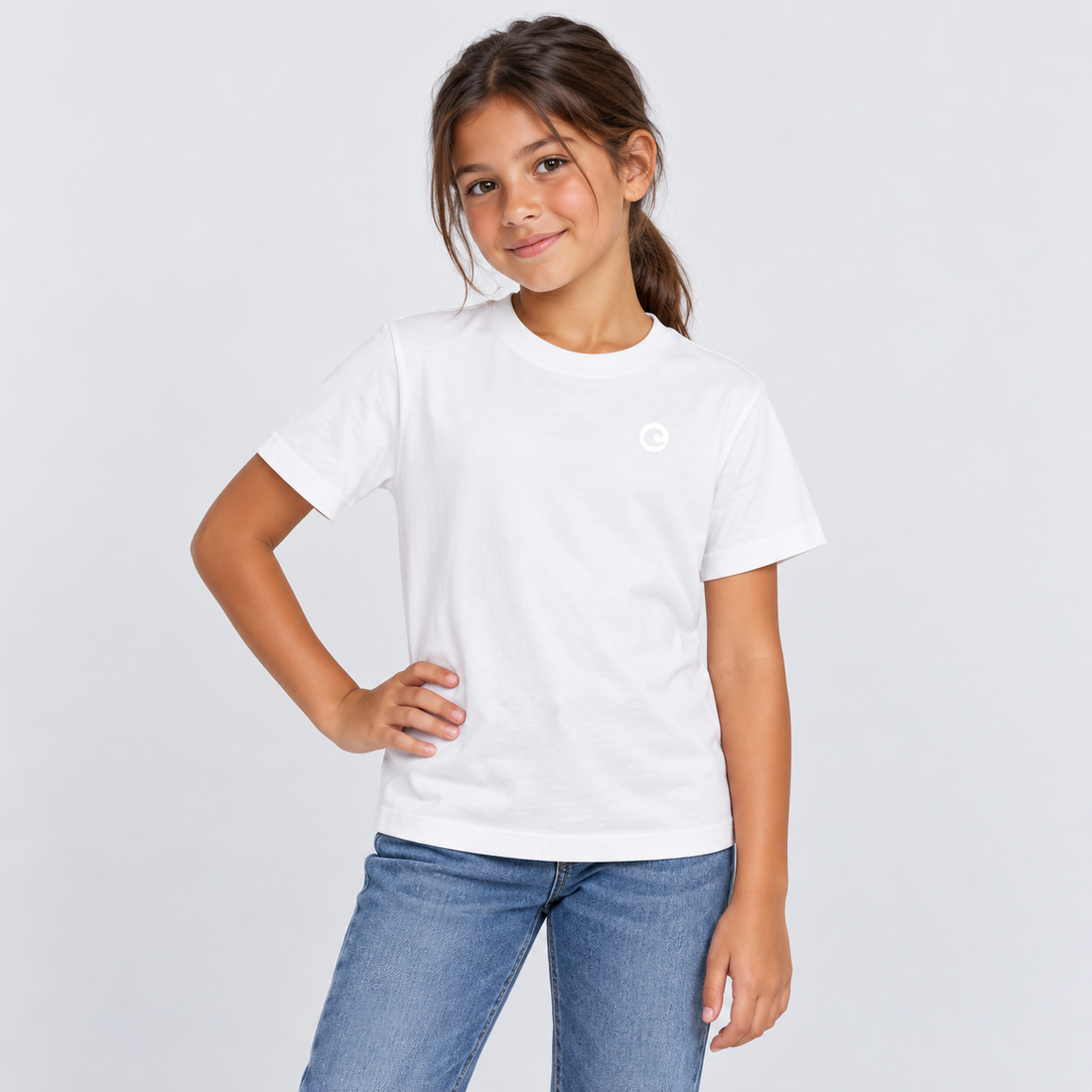 Kid’s Solid Crewneck T-Shirt