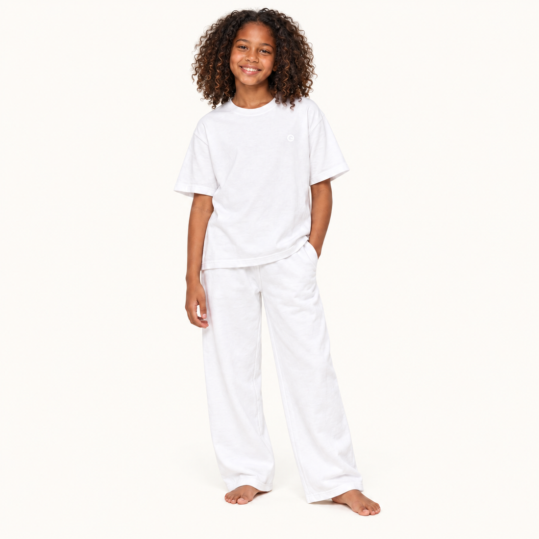 Kid’s Solid Crewneck T-Shirt
