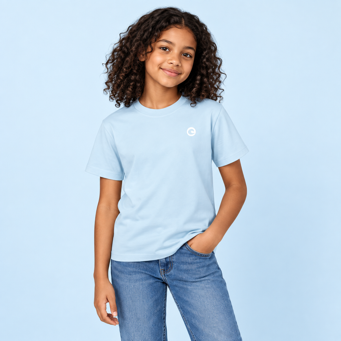 Kid’s Solid Crewneck T-Shirt