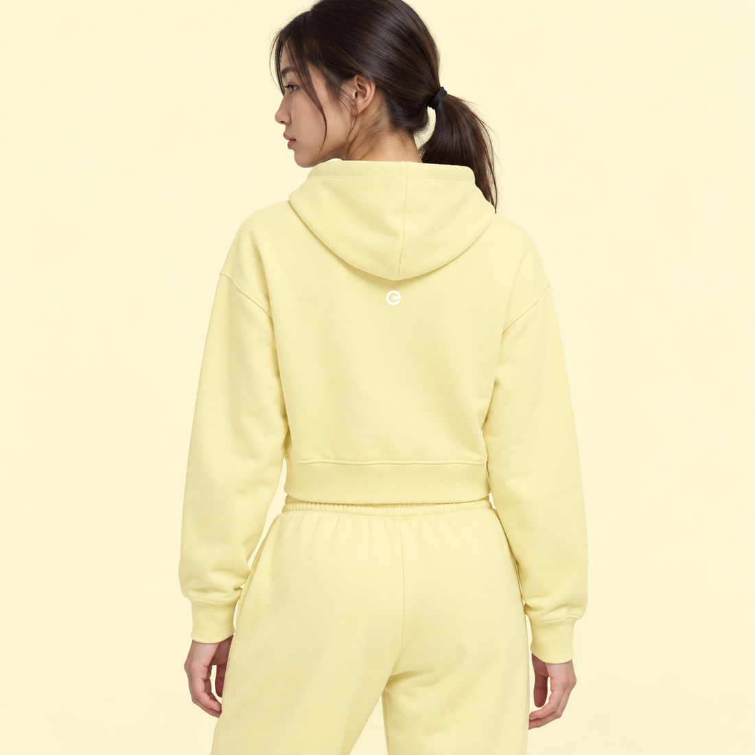 Women’s Crop Drop Shoulder Hoodie