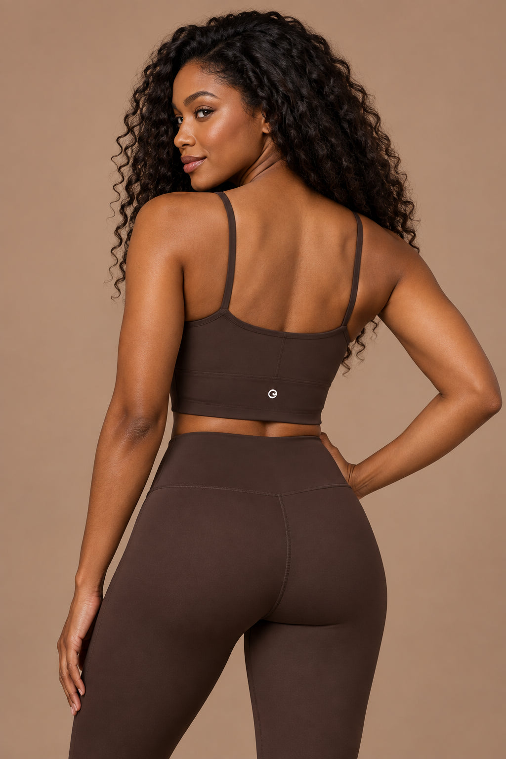 Spaghetti Strap Yoga Sports Bra
