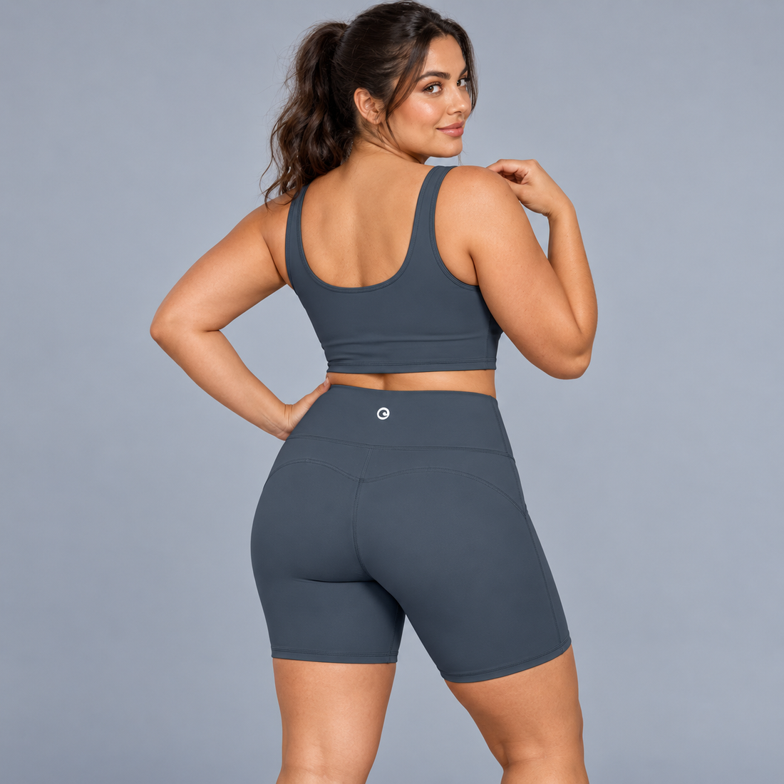 Women’s Lycra High Waisted Yoga Shorts