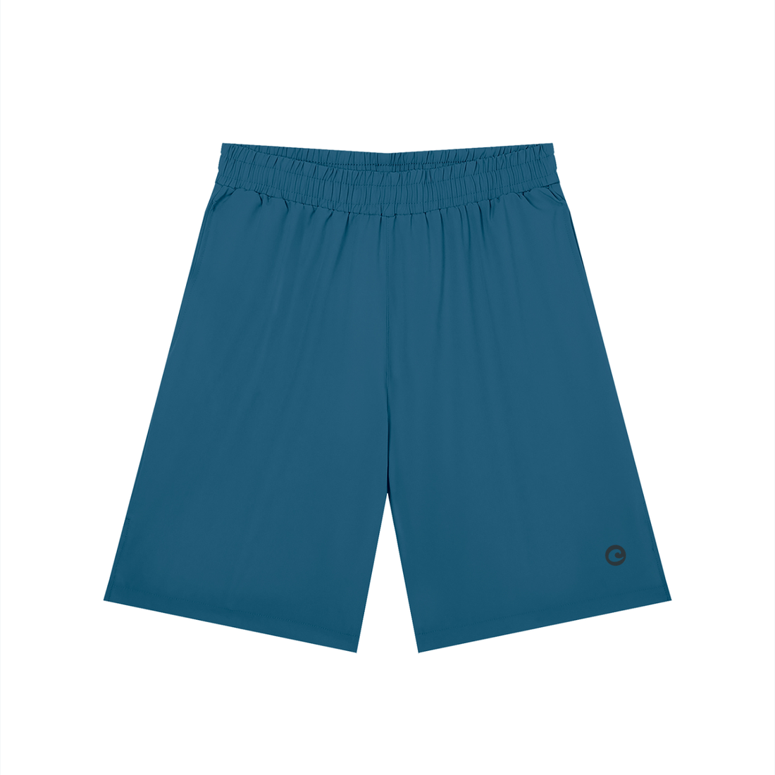 Men’s Solid Elastic Waist Shorts