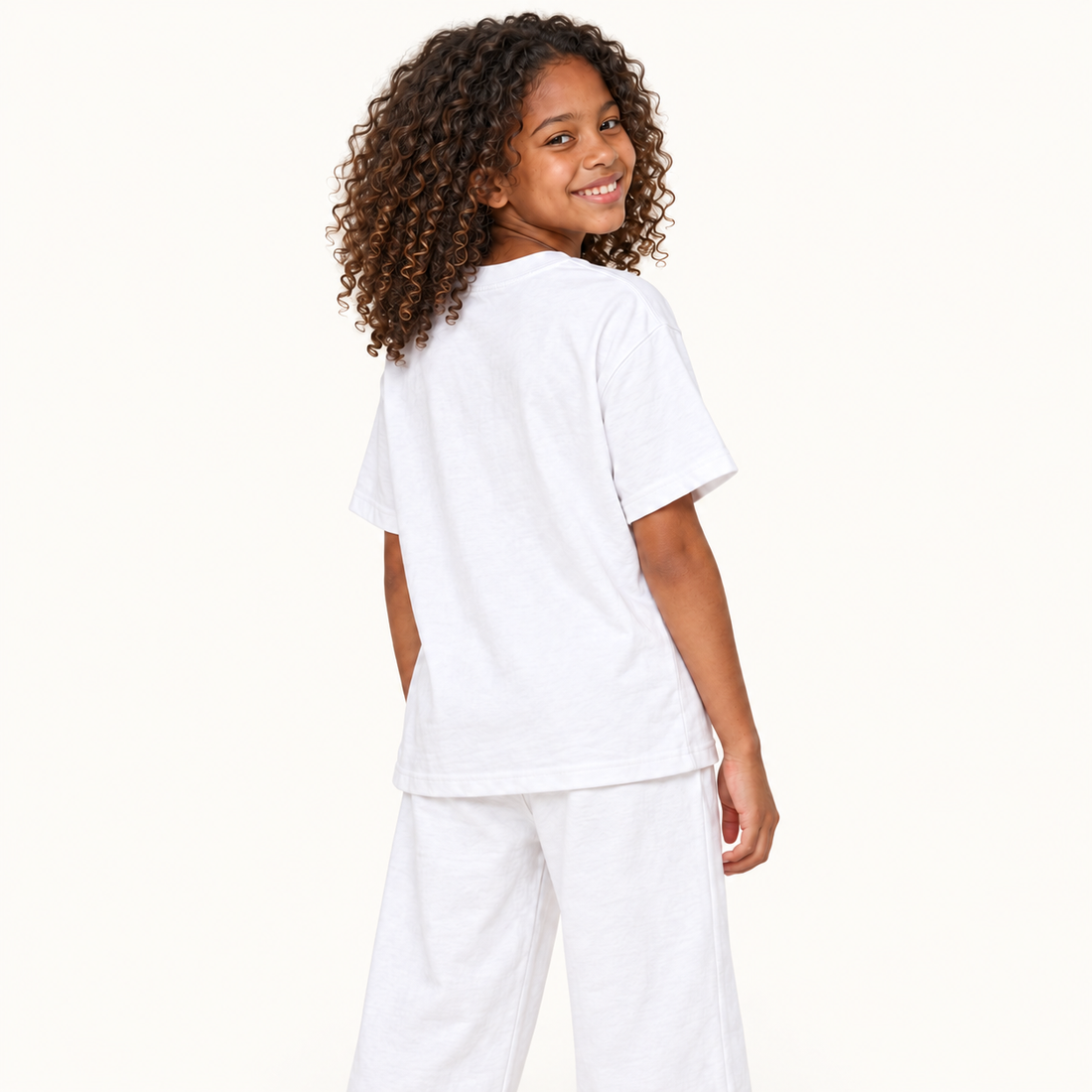 Kid’s Solid Crewneck T-Shirt