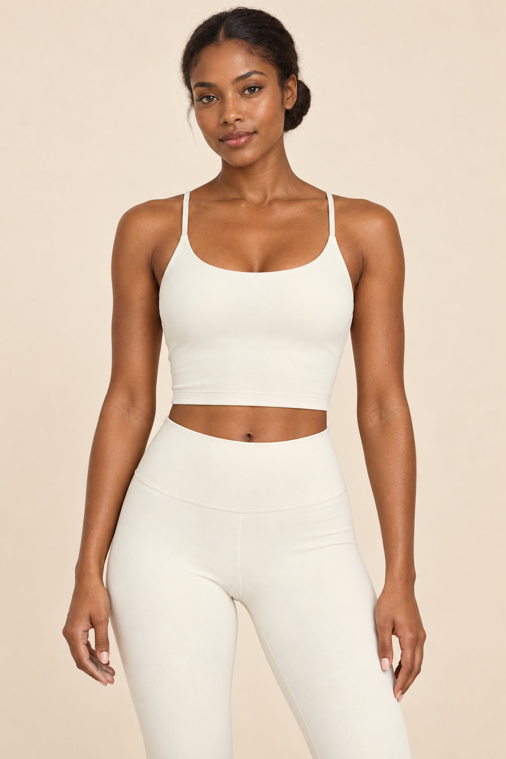 Spaghetti Strap Yoga Sports Bra