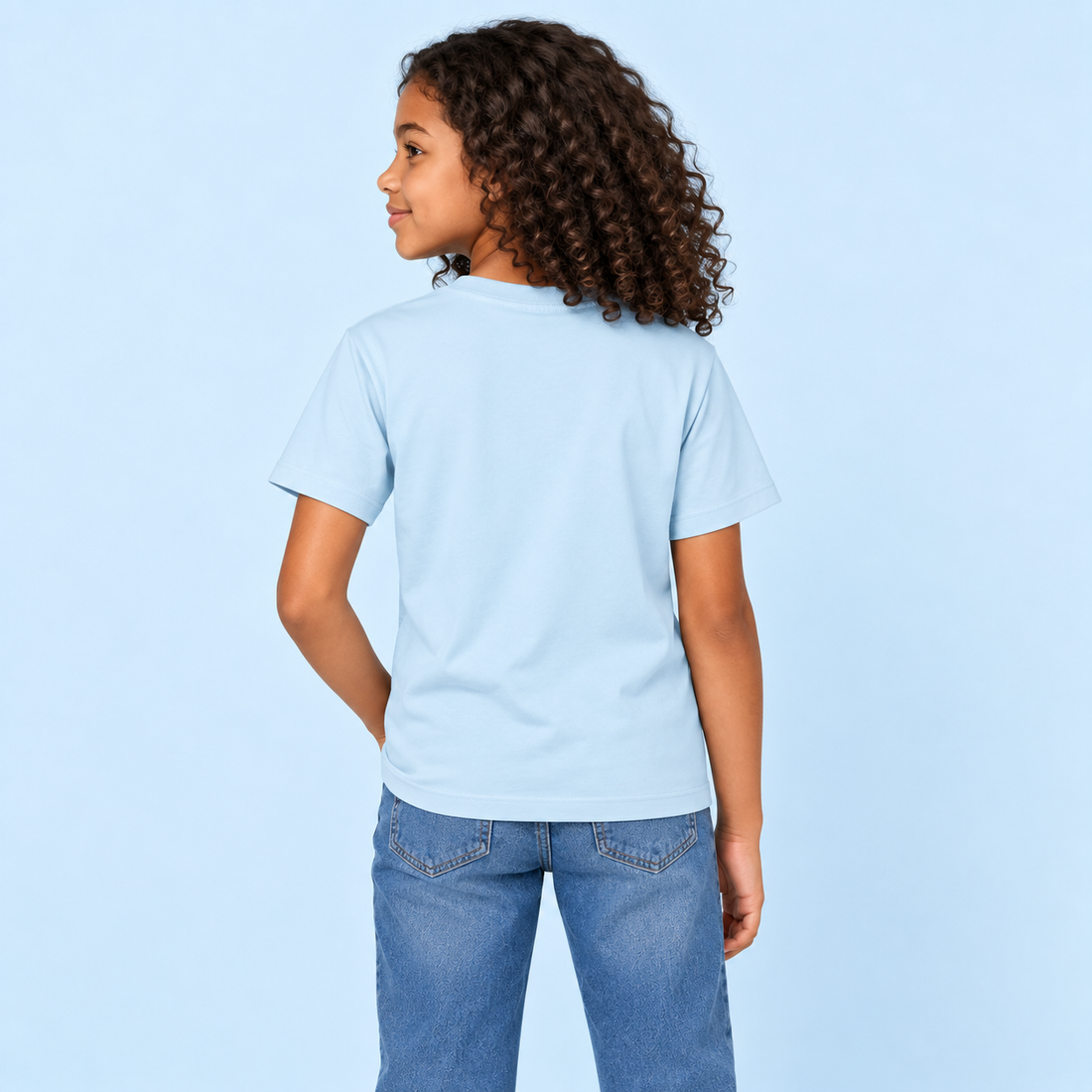 Kid’s Solid Crewneck T-Shirt