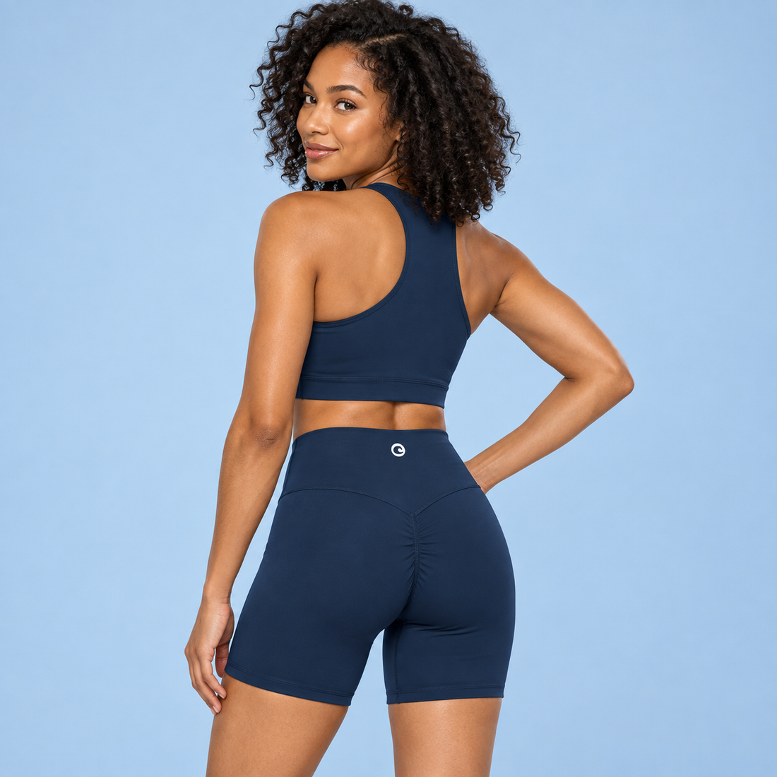 Women’s High Waisted Yoga Biker Shorts