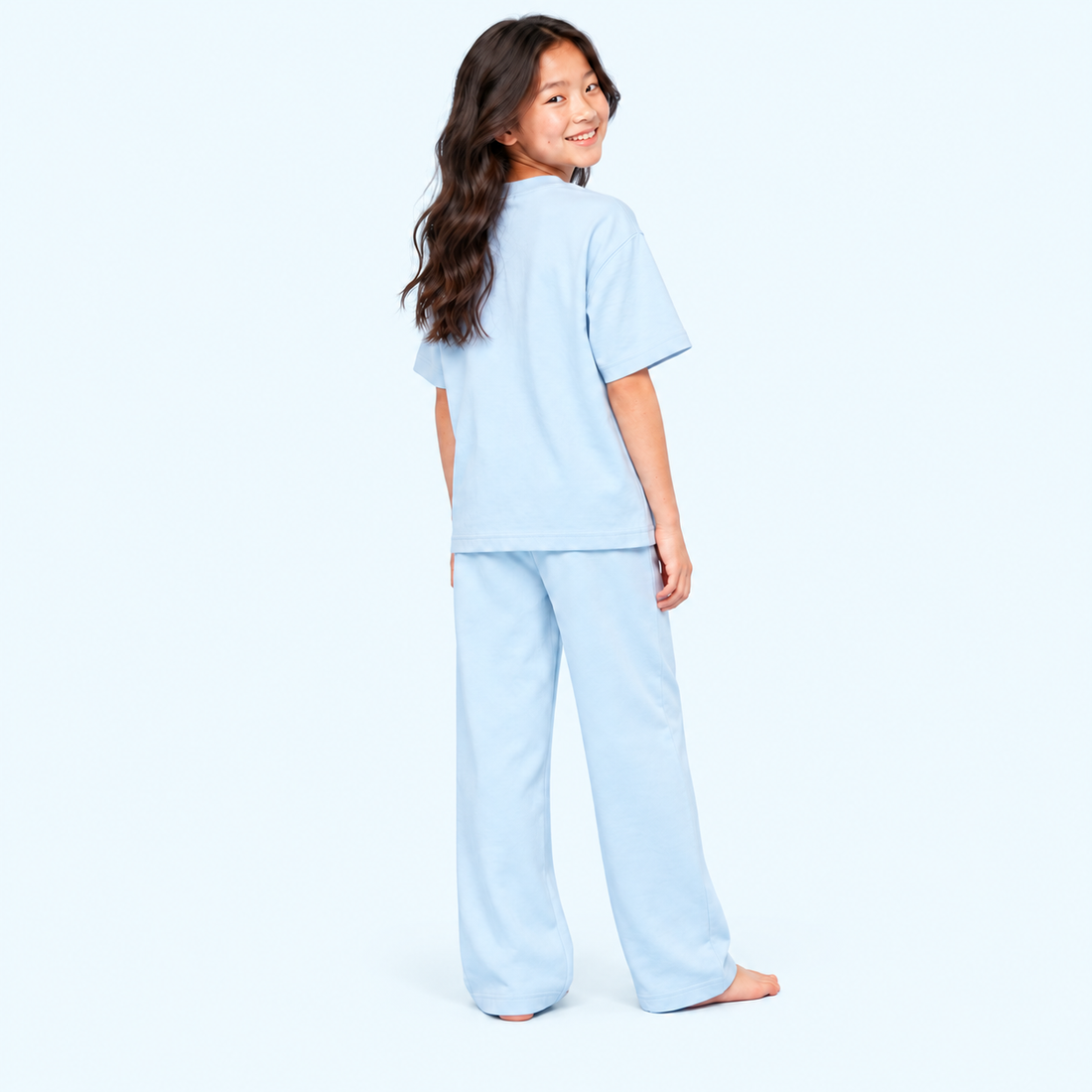 Kid’s Solid Crewneck T-Shirt
