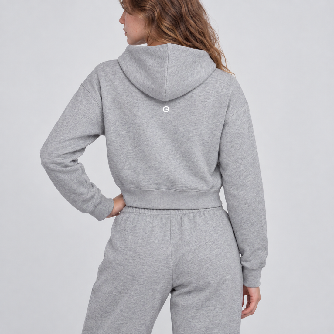 Women’s Crop Drop Shoulder Hoodie