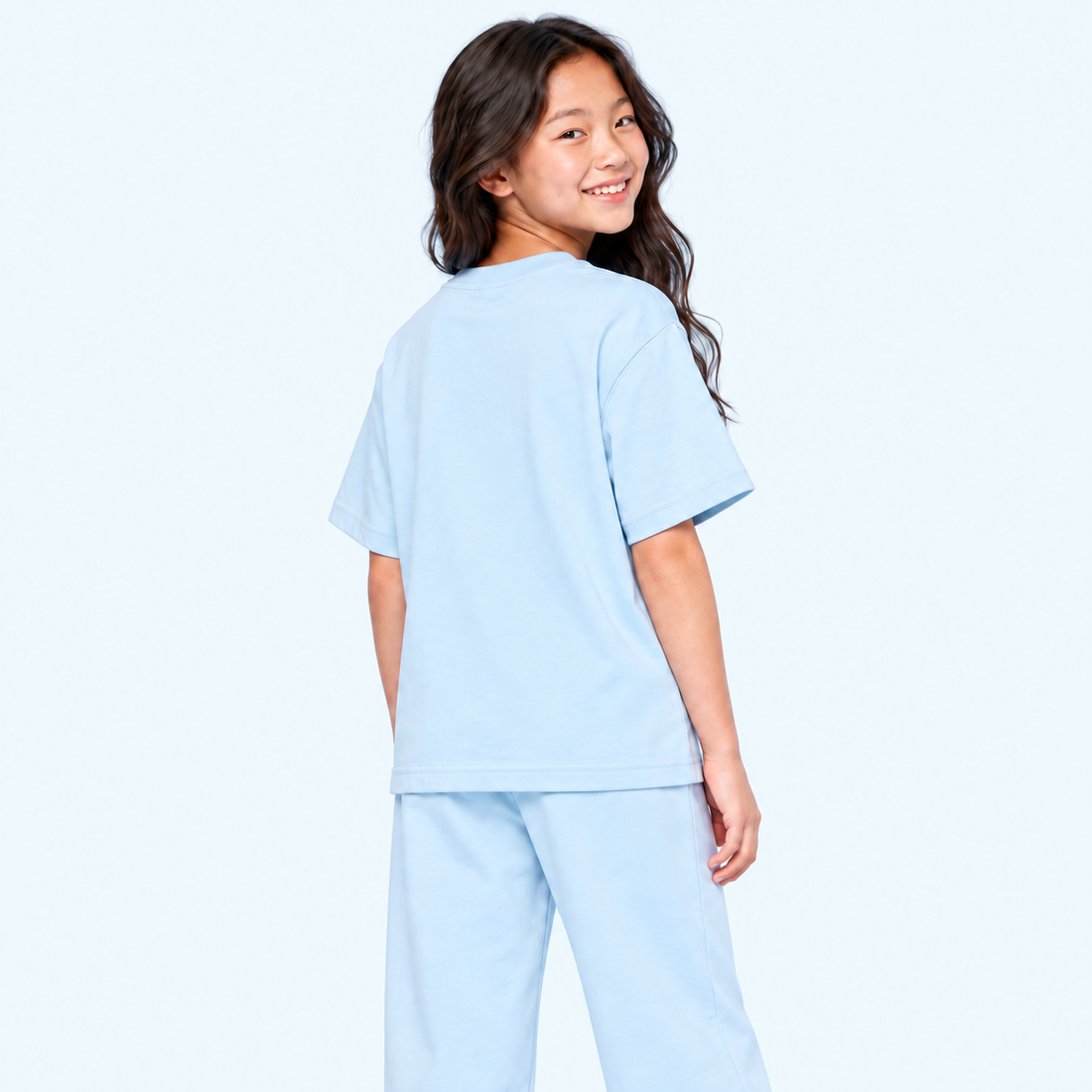 Kid’s Solid Crewneck T-Shirt