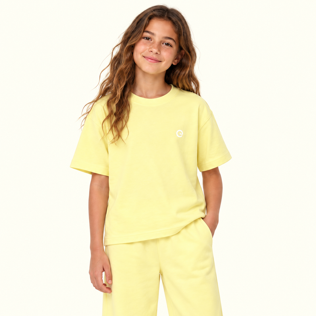 Kid’s Solid Crewneck T-Shirt