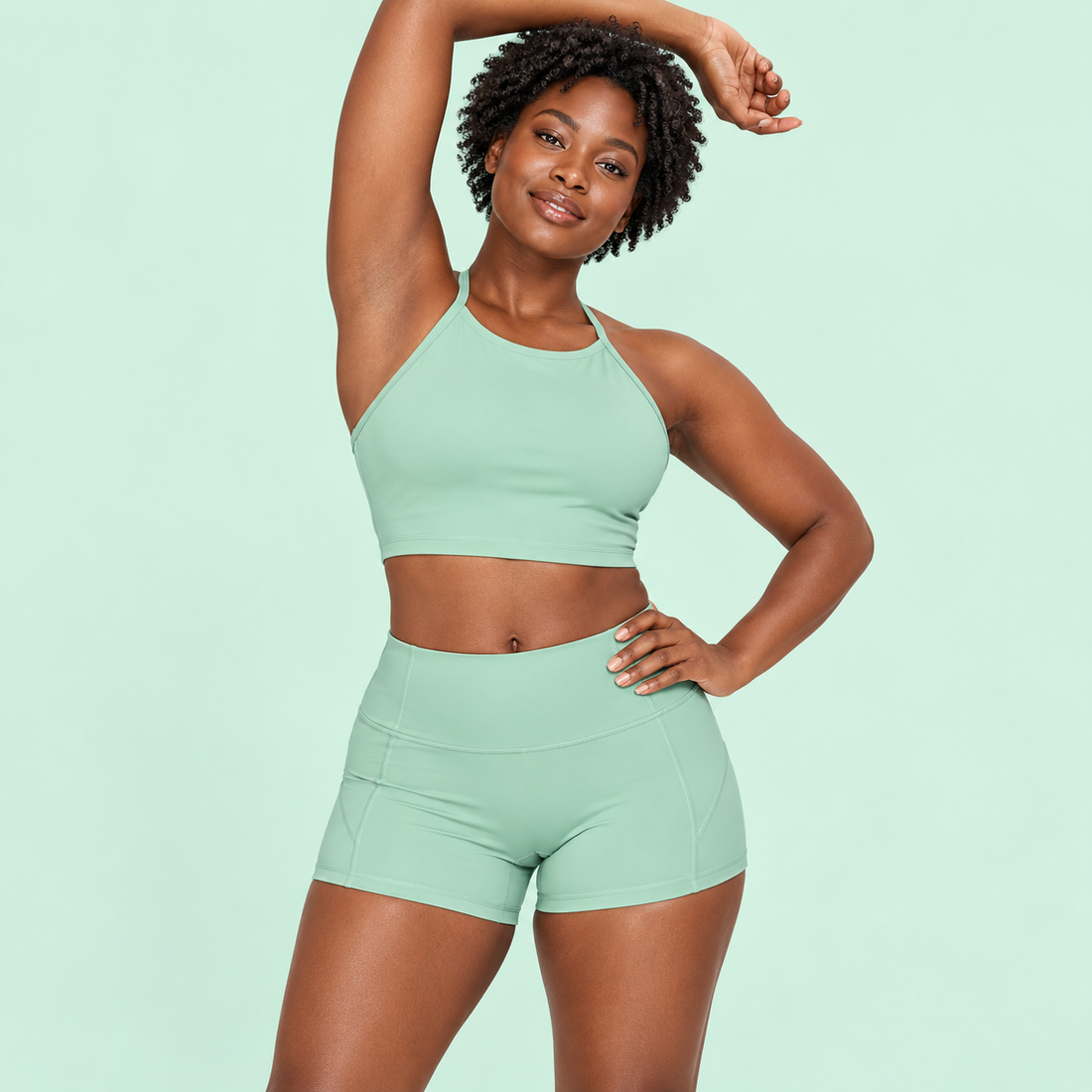 Women’s High-Waist Yoga Shorts