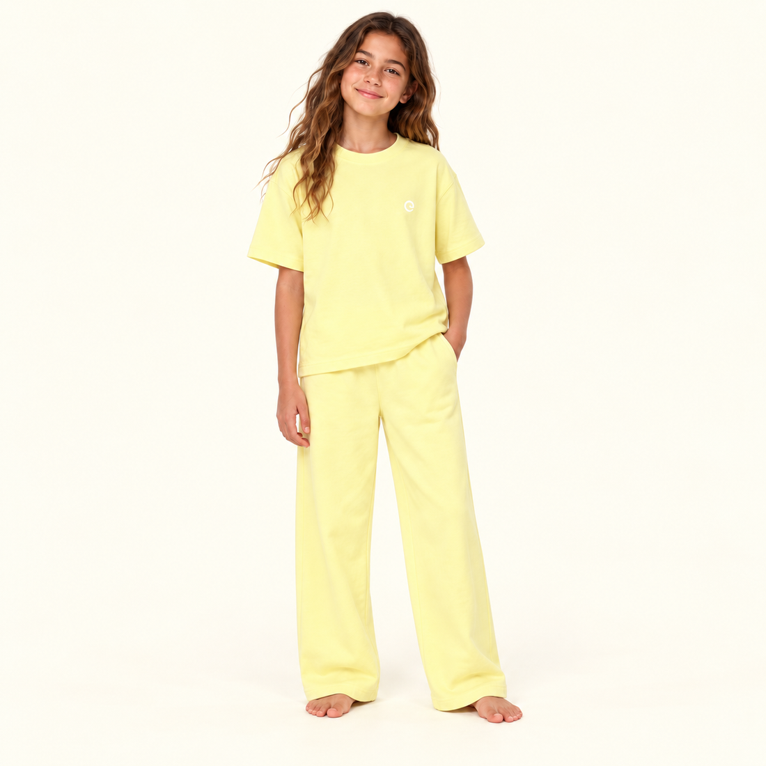 Kid’s Solid Crewneck T-Shirt
