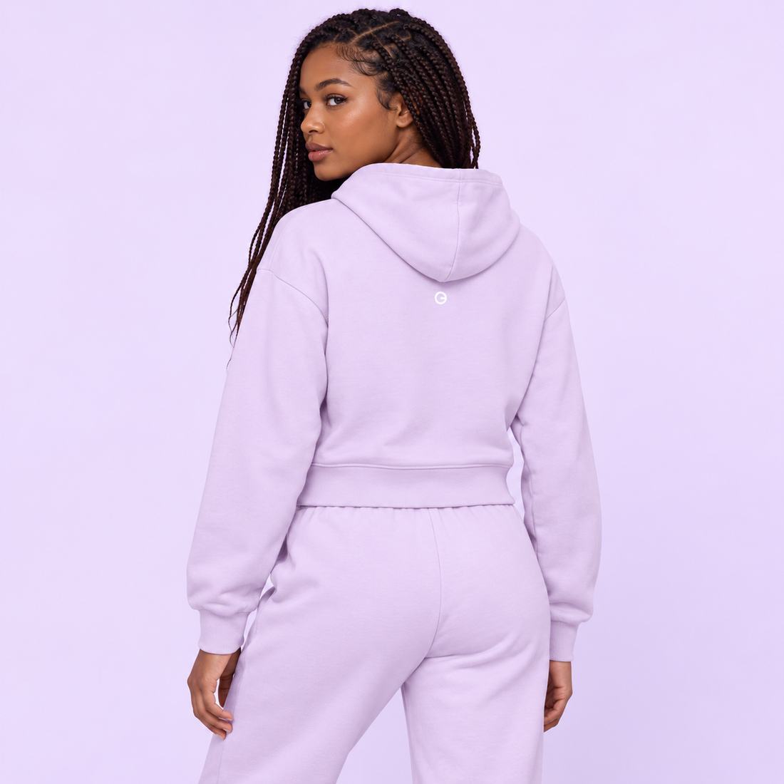 Women’s Crop Drop Shoulder Hoodie