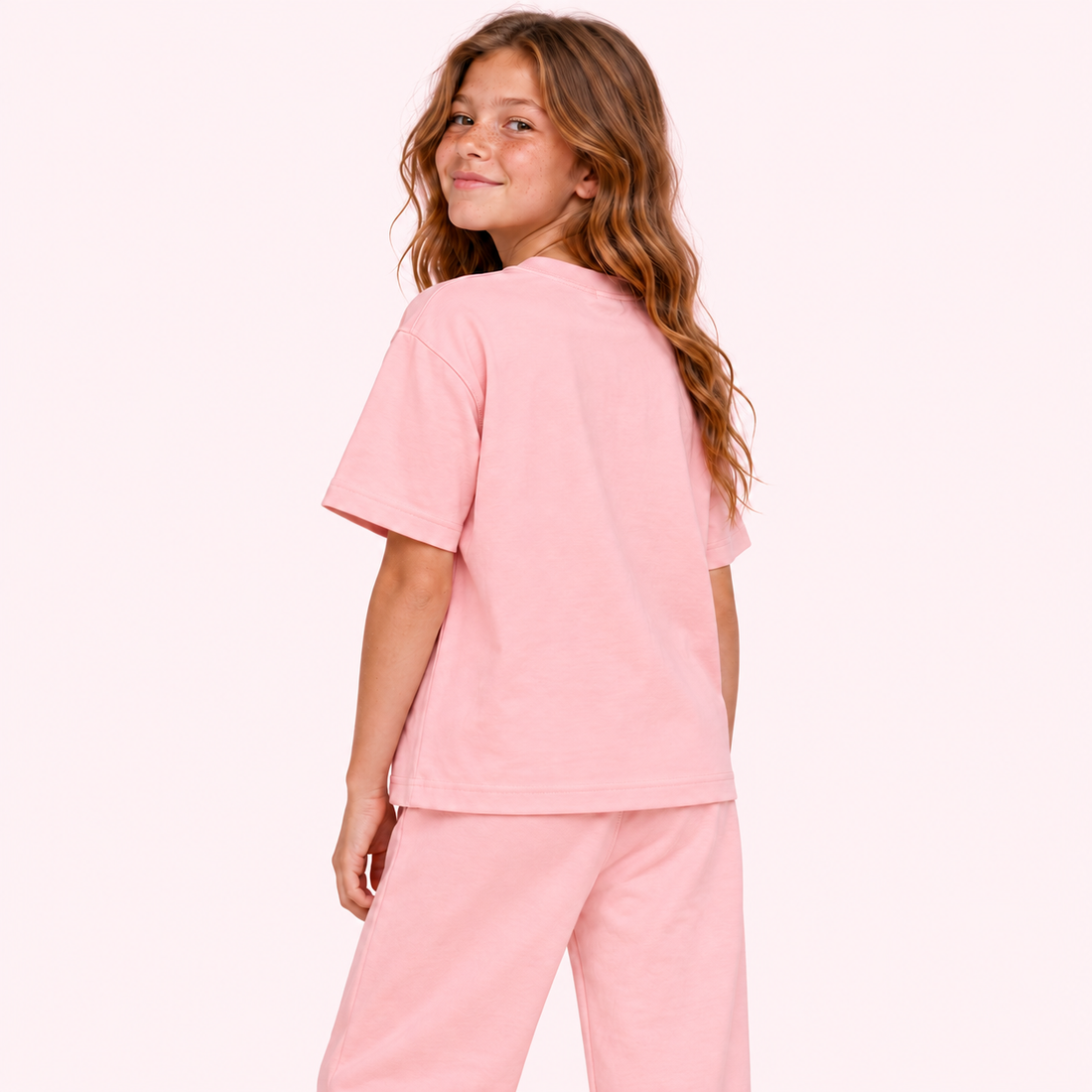 Kid’s Solid Crewneck T-Shirt