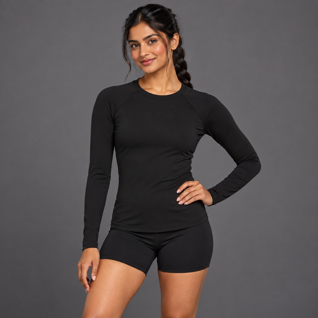 Women’s Slim Raglan Long Sleeve T-Shirt
