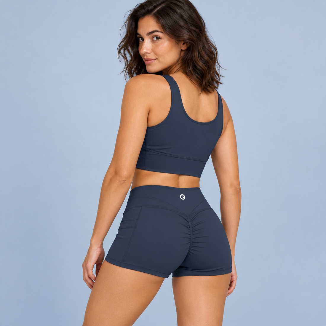 Women’s High Rise Pocket Yoga Shorts