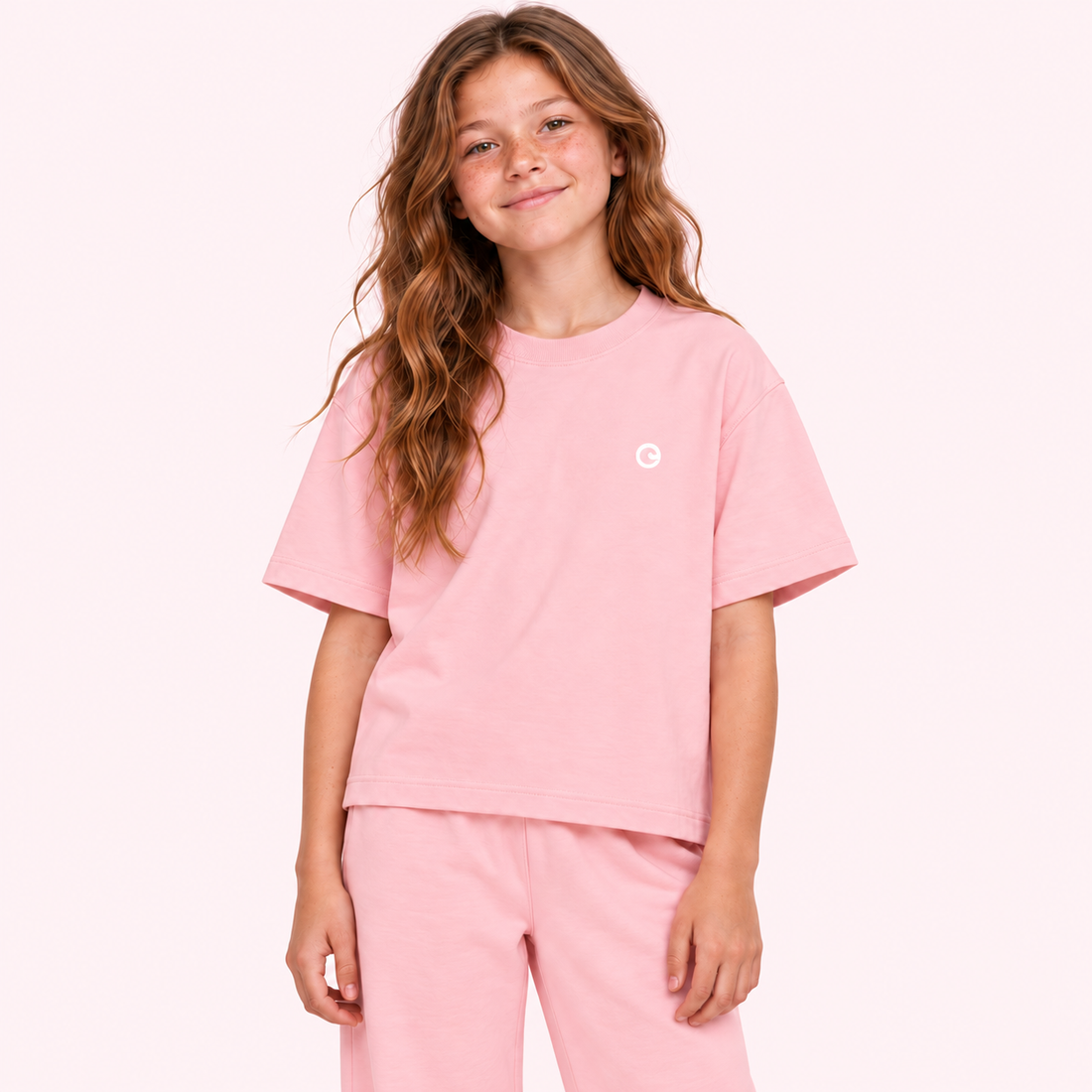 Kid’s Solid Crewneck T-Shirt