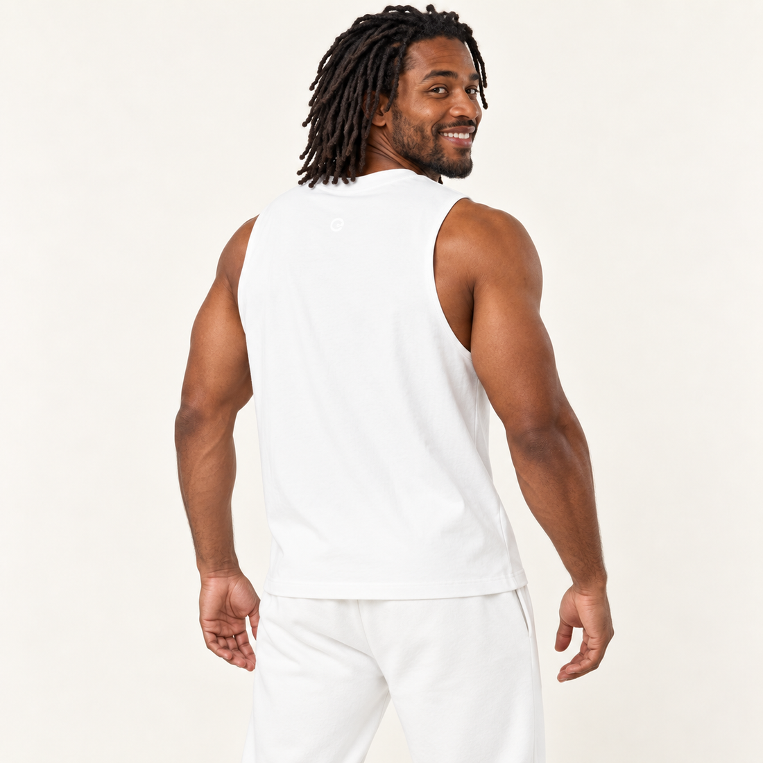 Men’s Oversized Cotton Tank Top