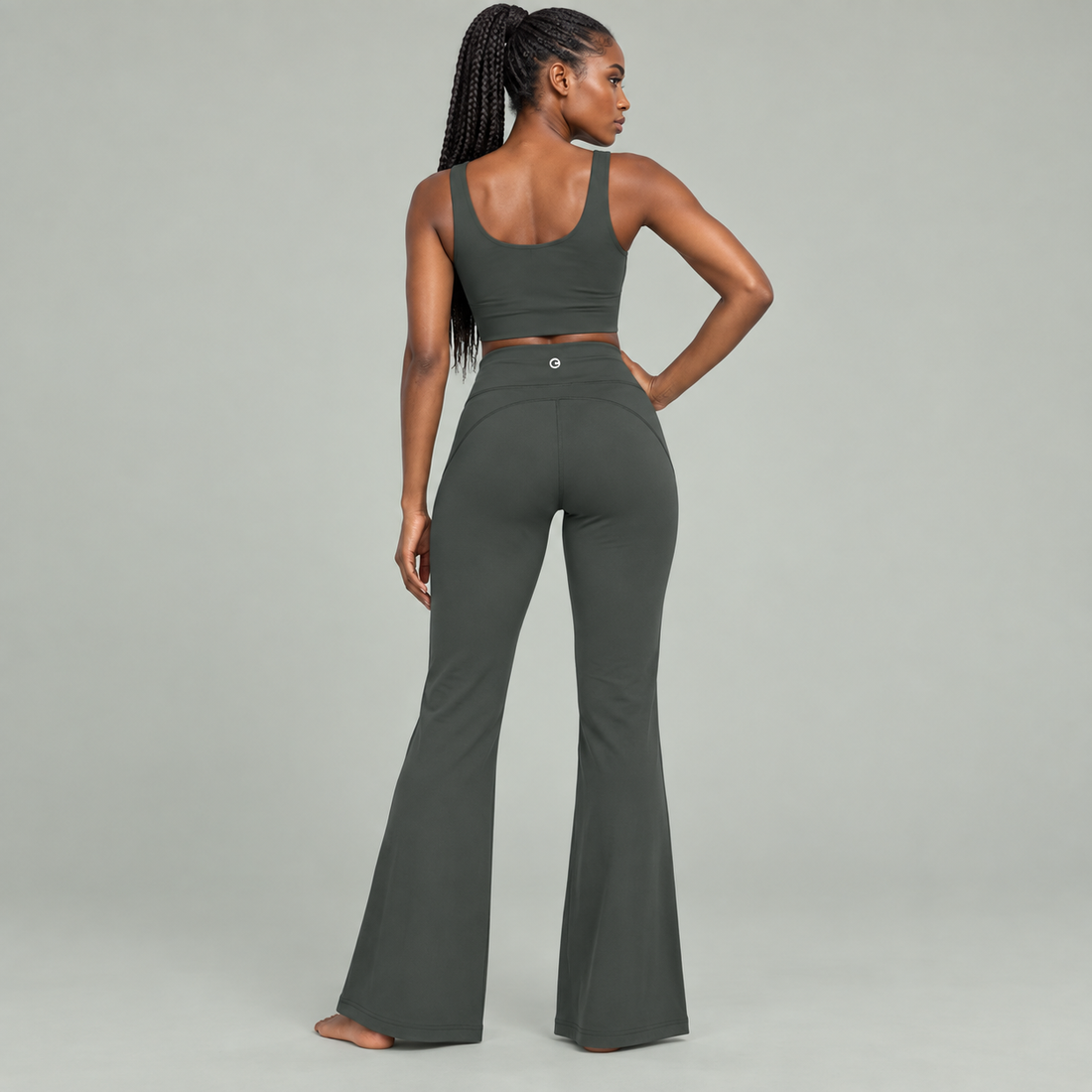 Women’s Flared Drawstring Yoga Pants