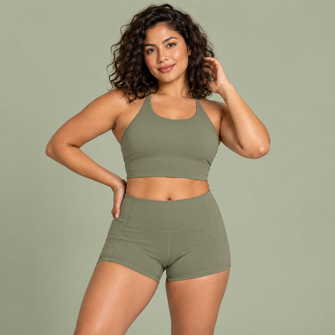 Women’s High-Waist Yoga Shorts