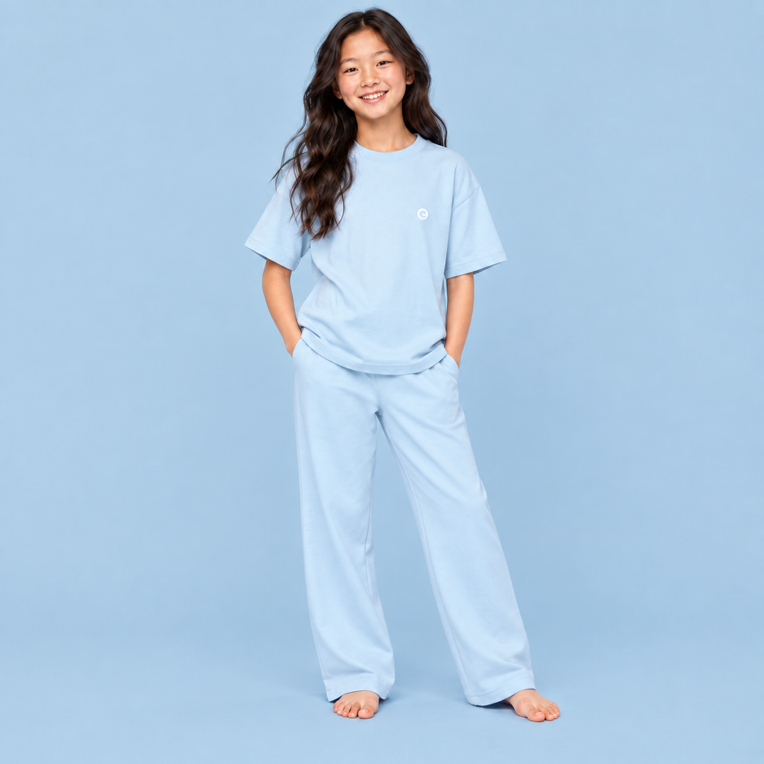 Kid’s Solid Crewneck T-Shirt