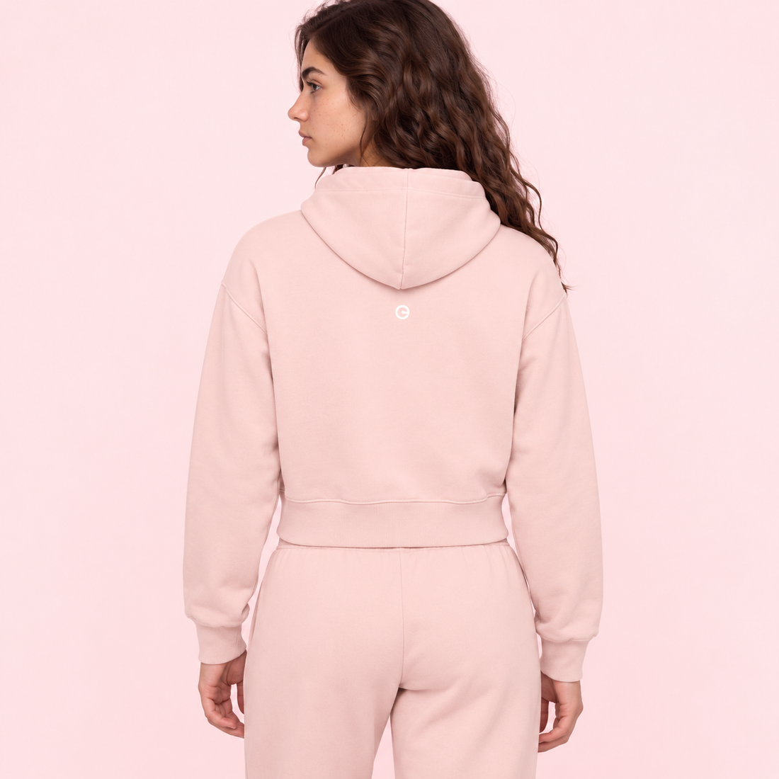Women’s Crop Drop Shoulder Hoodie