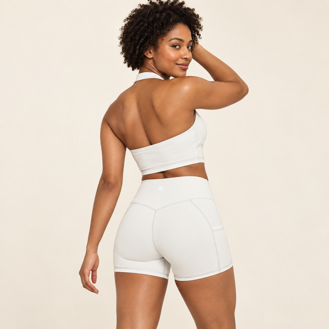 Women’s High Rise Pocket Yoga Shorts