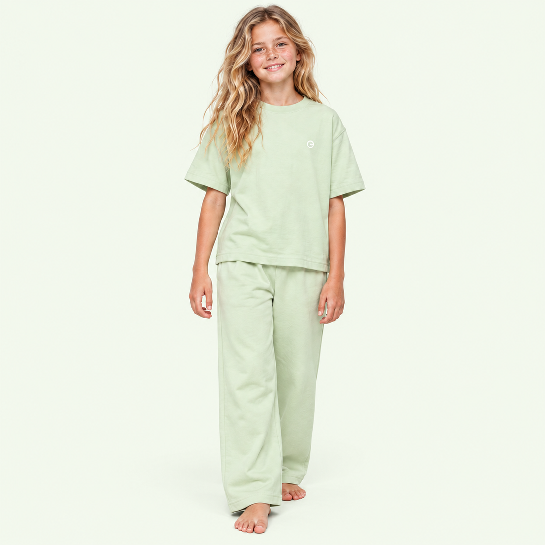 Kid’s Solid Crewneck T-Shirt