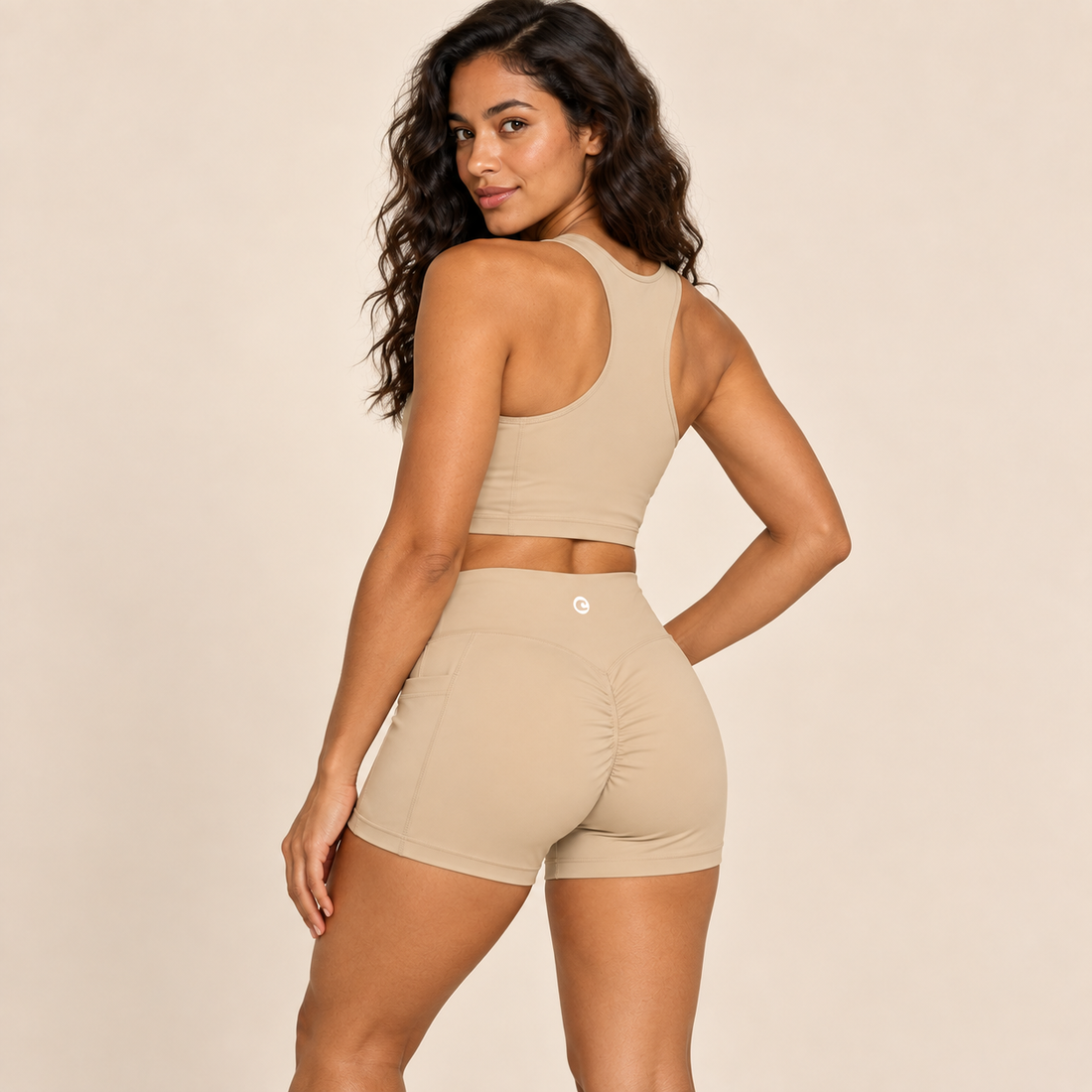 Women’s High Rise Pocket Yoga Shorts